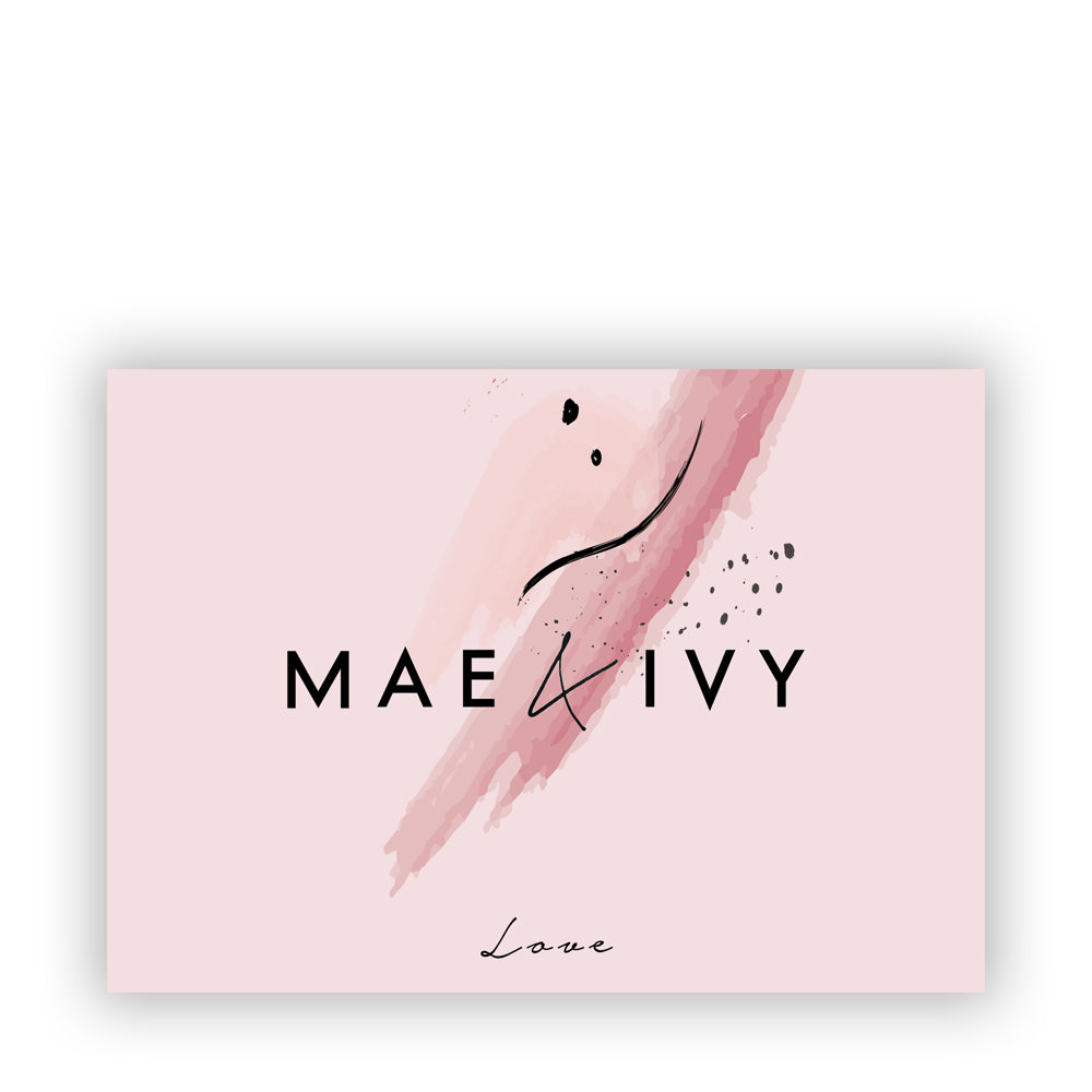 Mae&Ivy E-Giftcard Love