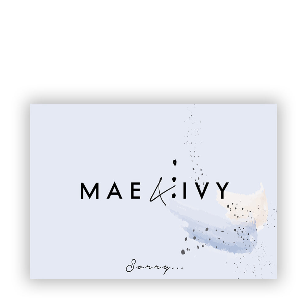 Mae&Ivy E-Giftcard Sorry